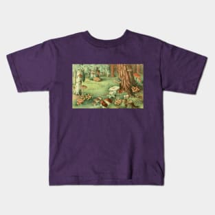 Enchanted Forest Faerie Ring Kids T-Shirt